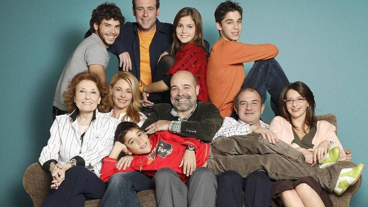 Los protagonistas de 'Los Serrano'