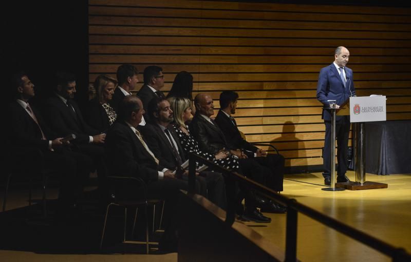 13/12/2018 LAS PALMAS DE GRAN CANARIA. Gala de medallas del deporte Ayto. Las Palmas de Gran Canaria. FOTO: J. PÉREZ CURBELO  | 13/12/2018 | Fotógrafo: José Pérez Curbelo