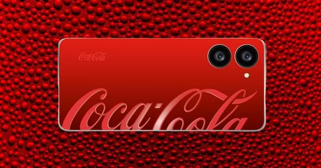 El teléfono móvil de Coca-Cola podría ser una realidad ¡Y es muy bonito!