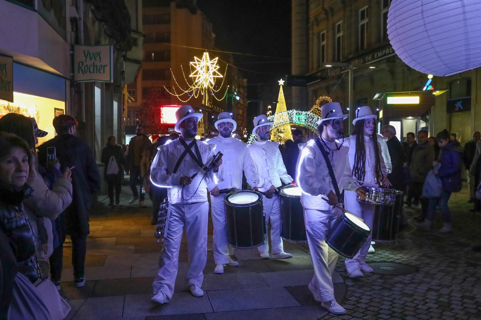 La Navidad ya deslumbra en Vilagarcía