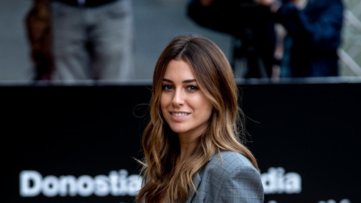 Blanca Suárez a su llegada al Festival de cine de San Sebastián