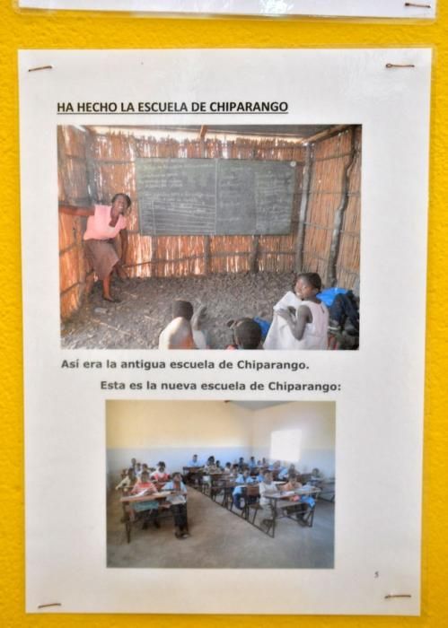 18/03/2016 OJOS DE GARZA, TELDE. Carrera solidaria en el CEIP Lucia Jimenez para construir escuelas en Mozambique. Foto: SANTI BLANCO