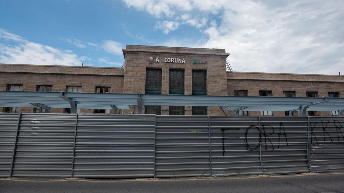 La nueva estructura, vista a pie de calle