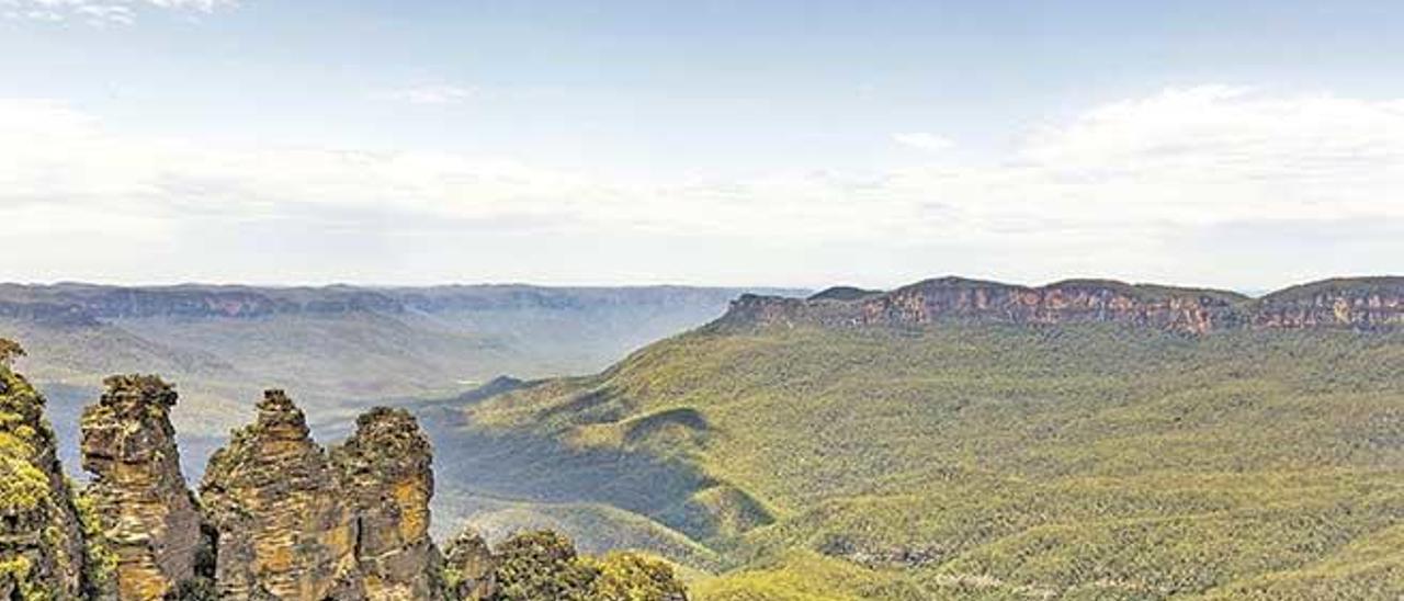 Espectaculares vistas de Winston Cottage, situada en Katoomba, un lugar ideal para practicar el senderismo.