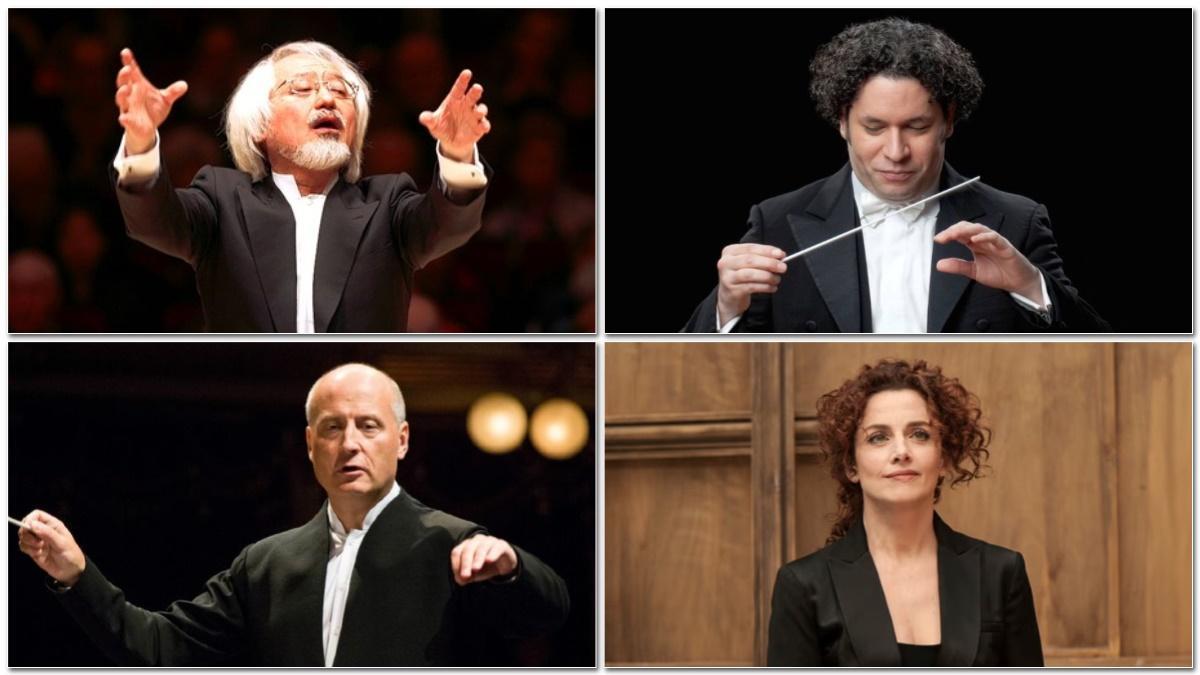 Masaaki Suzuki, Gustavo Dudamel, Paavo Järvi y Emmanuelle Haïm.