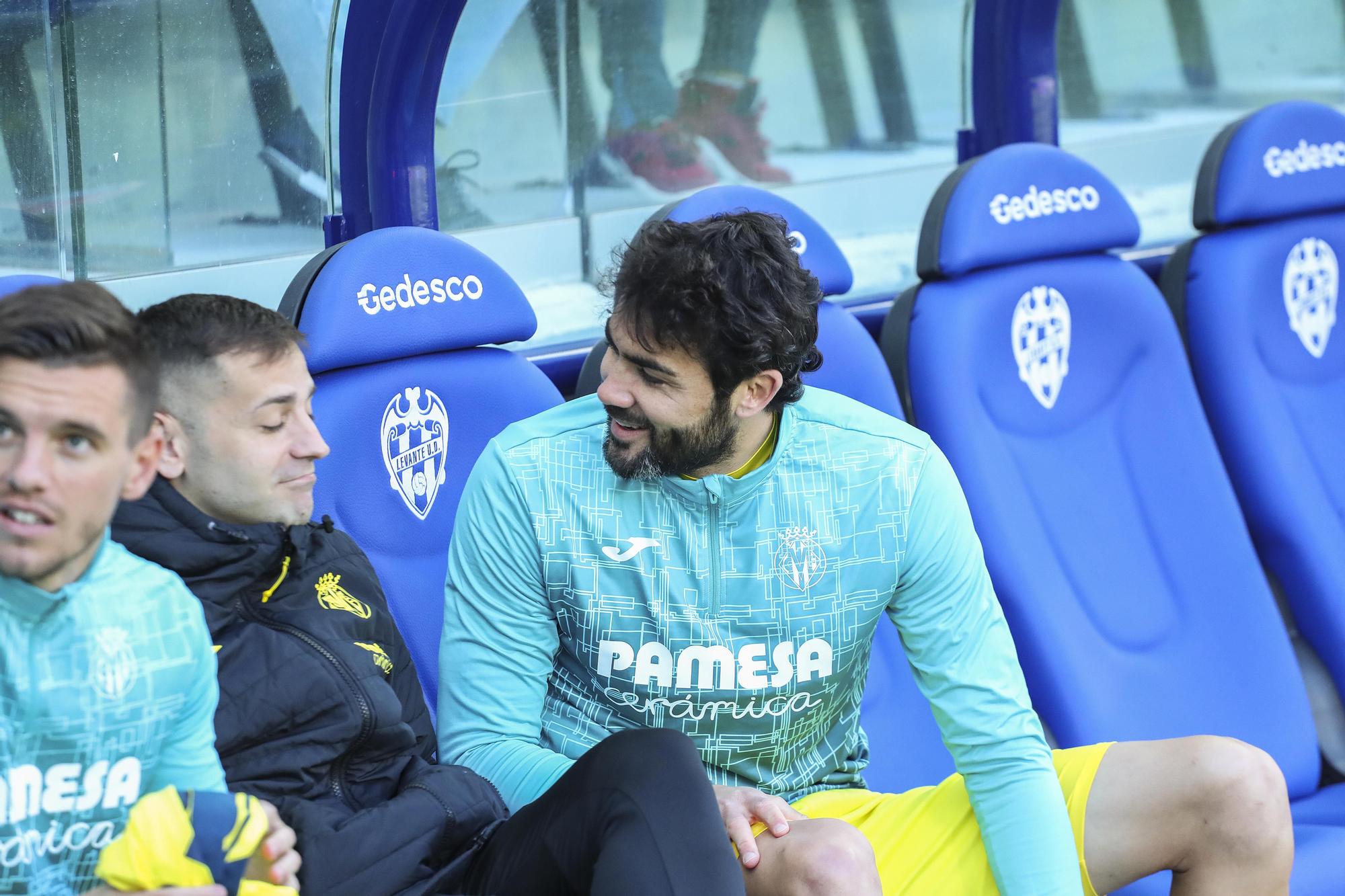 Las imágenes de la victoria del Levante frente al Villarreal en el Ciutat de València