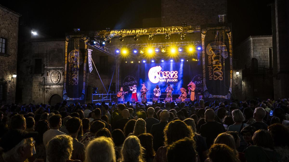 Una imagen del Irish Fleadh.