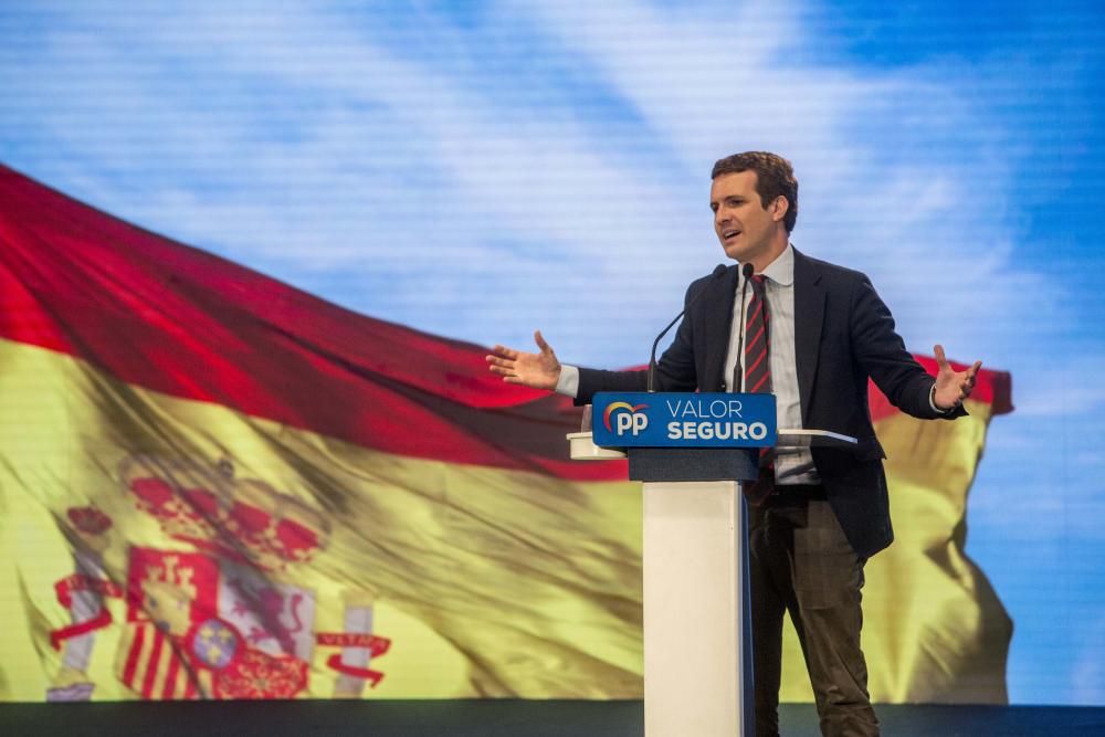 Pablo Casado reivindica que solo el PP defiende a las clases medias.