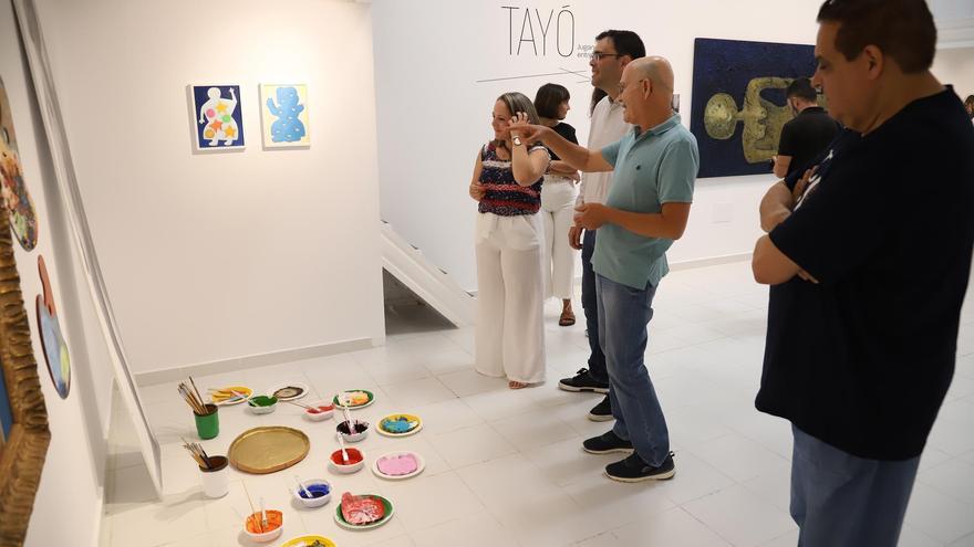 Exposición &#039;Jugando entre líneas&#039; de Tayó en el CIC El Almacén (Arrecife)