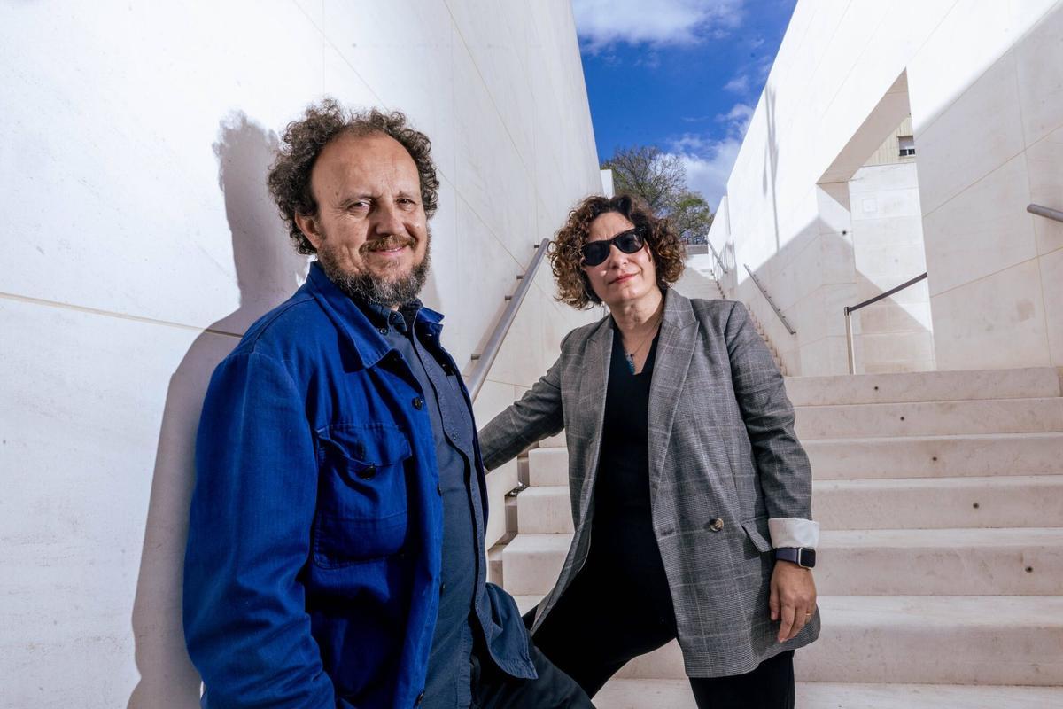 Poldo Pomés i Lídia Penelo, autors del documental al CaixaForum