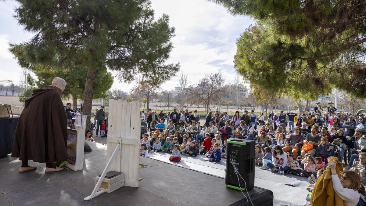 El Sant Sebastià Petit propone actividades infantiles en el parque de sa Riera.