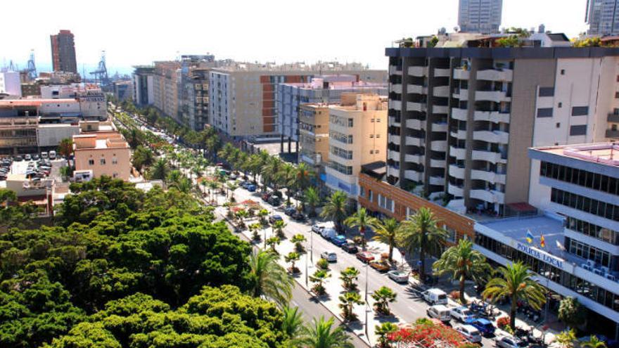 Imagen de la Avenida Tres de Mayo, donde está ubicado el edificio.