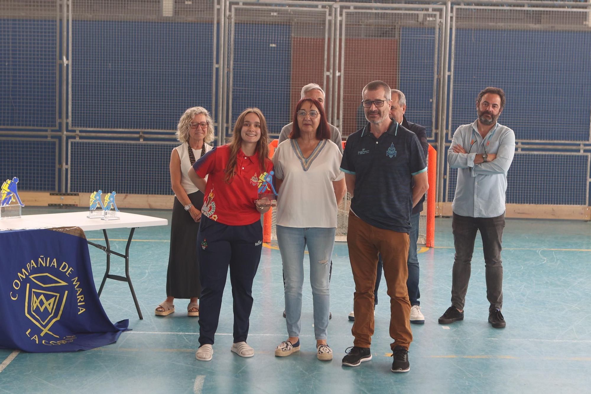 Entrega de trofeos del Torneo Internacional Compañía de María
