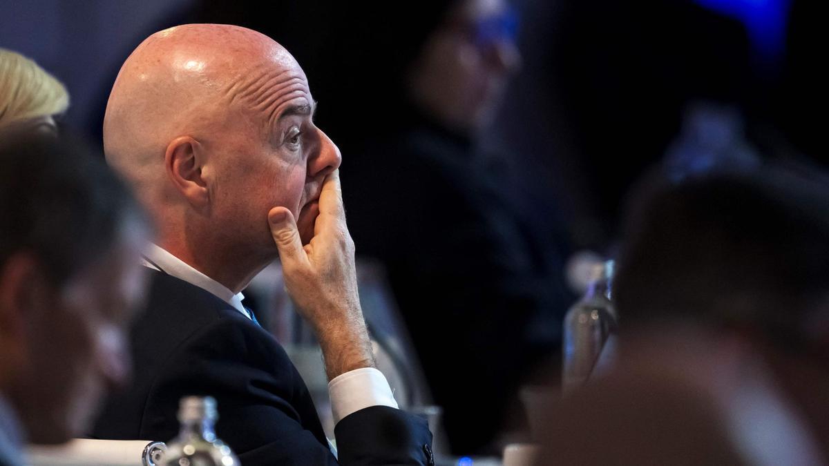 Gianni Infantino, presidente de la FIFA.