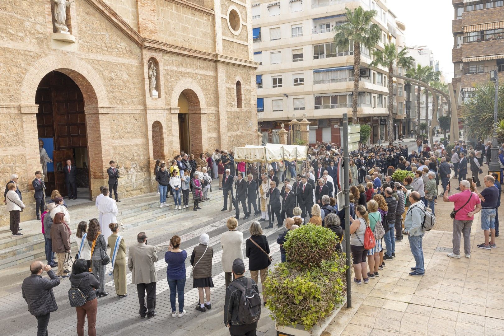 Procesión "del Comulgar" de San Vicente Ferrer en Torrevieja