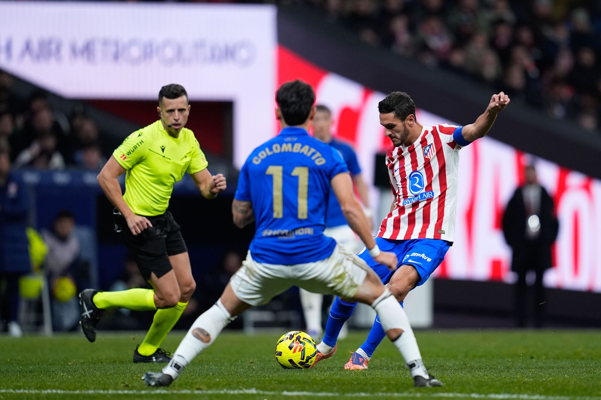 LaLiga: Atlético de Madrid - Real Oviedo, en imágenes.