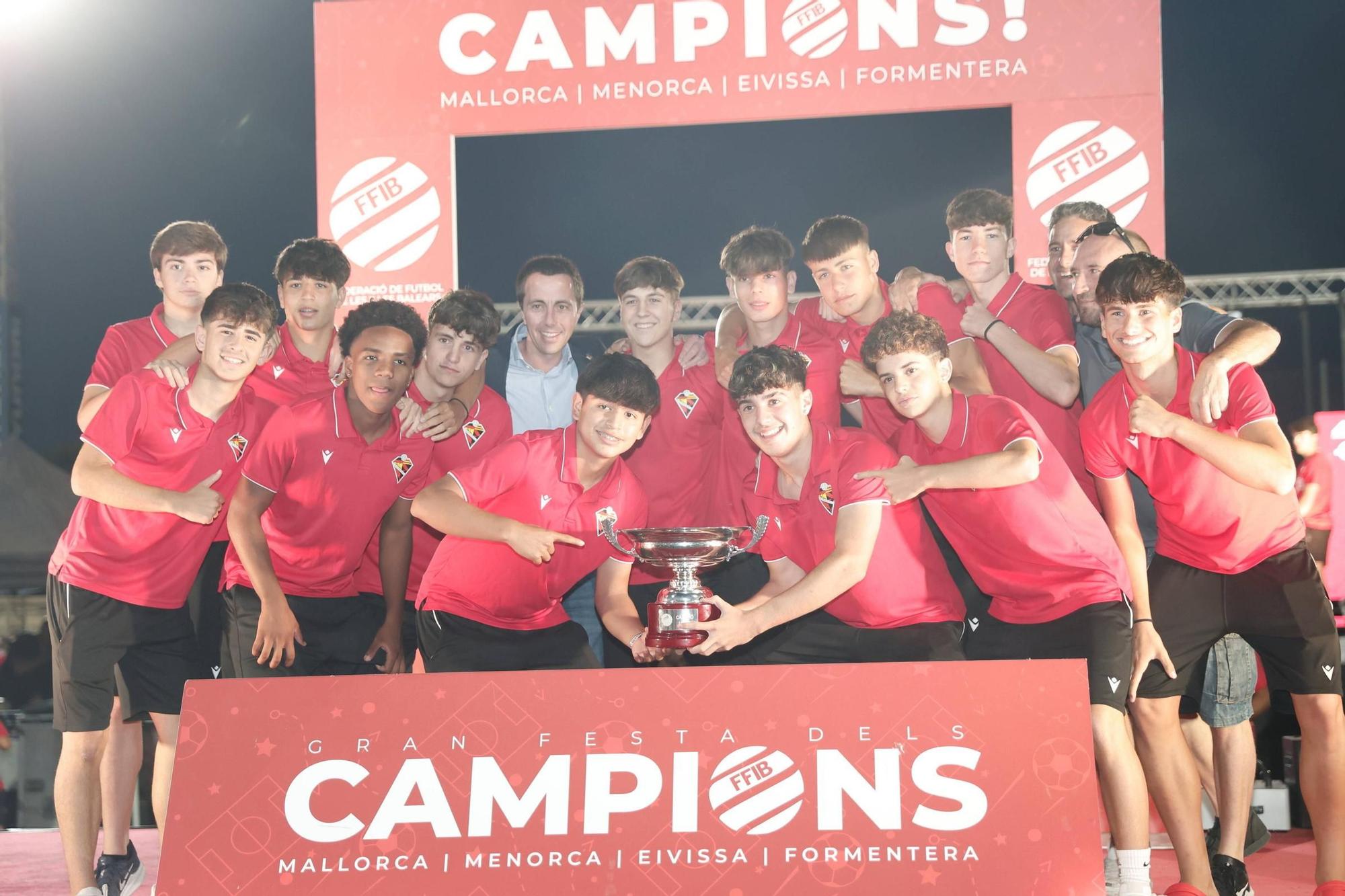 Gran Festa dels Campions del futbol base de Mallorca