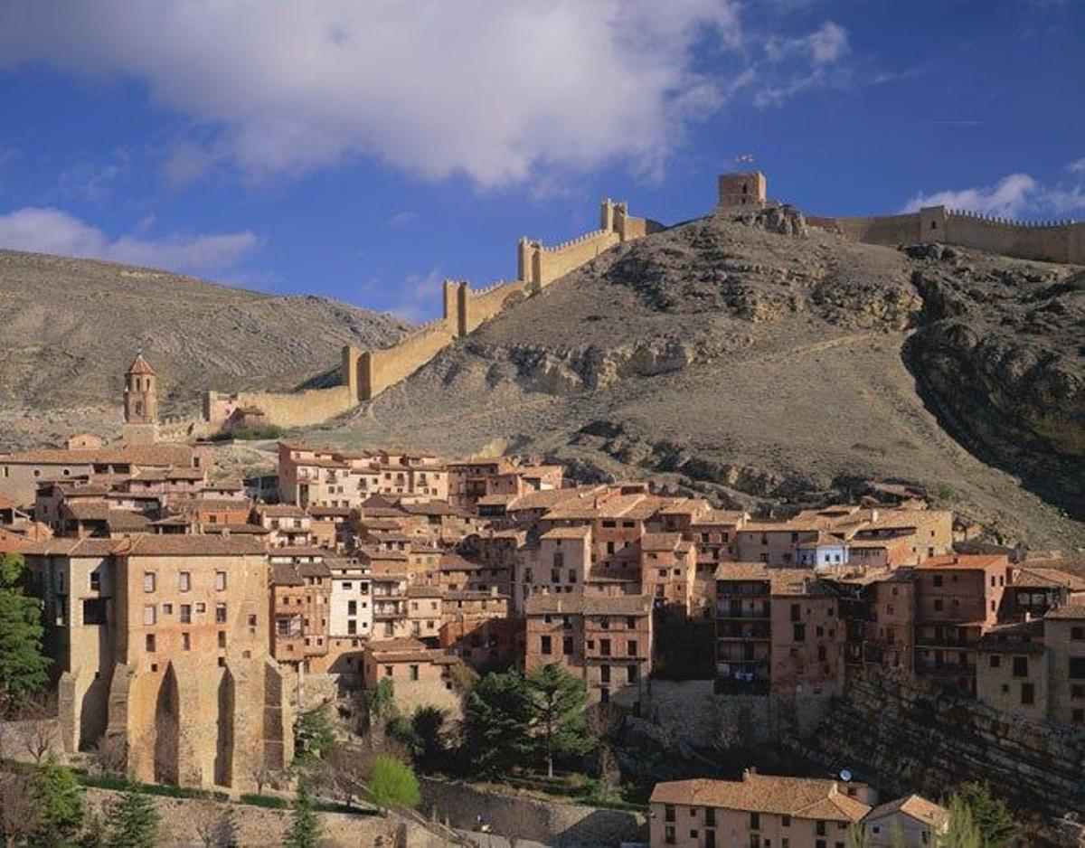 Las murallas de Albarracín datan del siglo XIV.