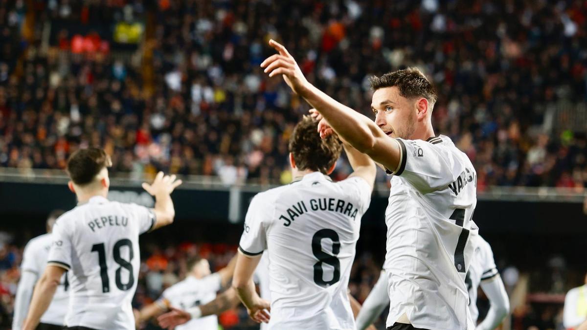 El Valencia CF - Real Madrid, en imágenes