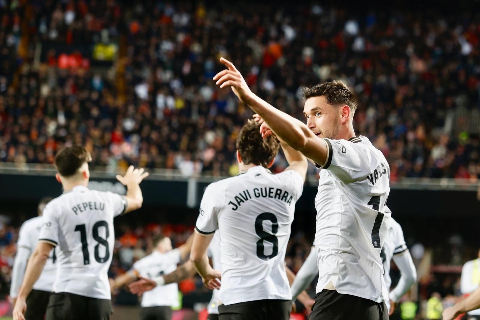 El Valencia CF - Real Madrid, en imágenes