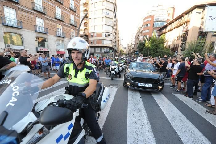 Recepción de Valverde en Murcia