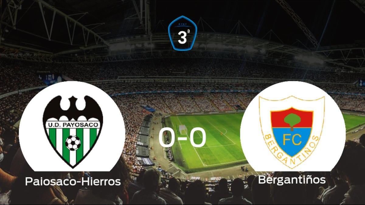 El Paiosaco-Hierros y el Bergantiños empatan y se llevan un punto (0-0)