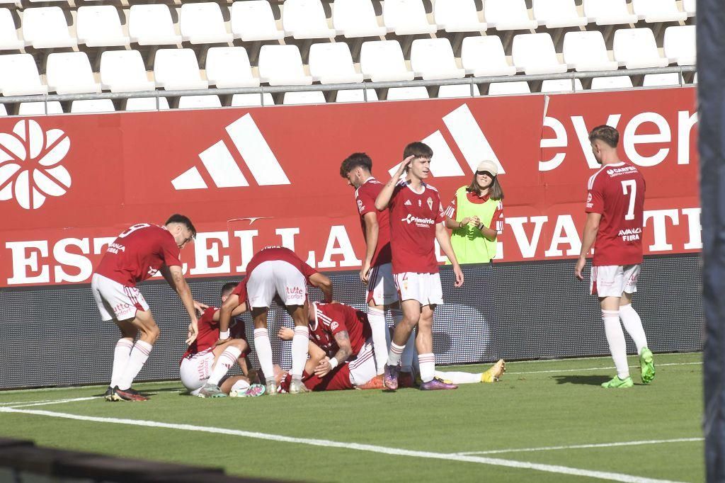 Todas las imágenes del partido entre Real Murcia Imperial y el Coria