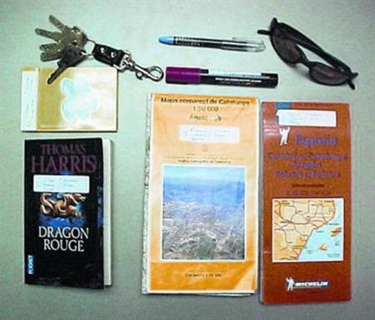 Objectes incautats.
