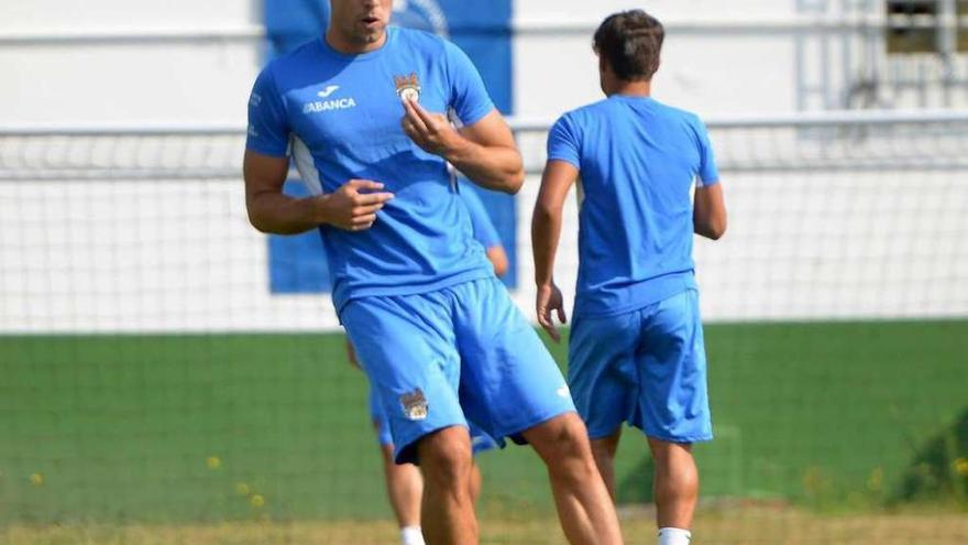 Mateu Ferrer, durante un entrenamiento. // Gustavo Santos