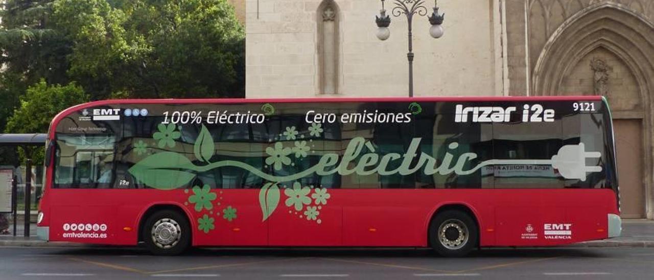 Autobús eléctrico de Irizar, ya probado por la EMT.