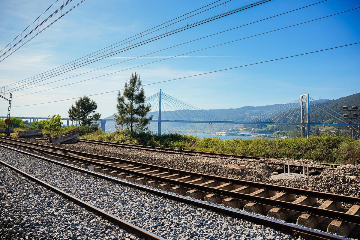 El avance de las obras del Corredor Atlántico cortan el acceso en ferrocarril a Vigo desde el martes