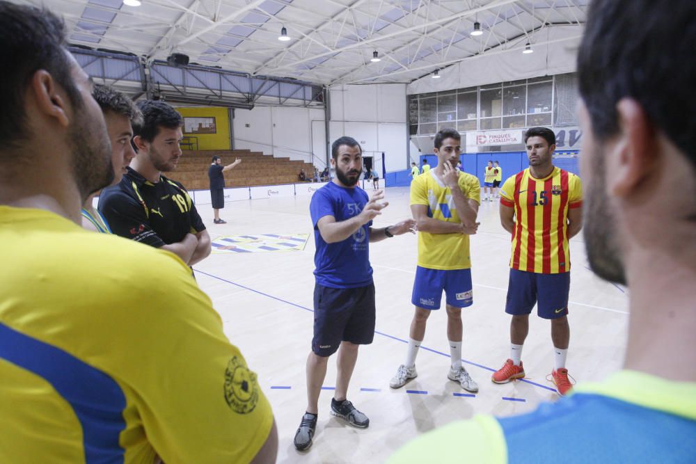 Entrenament de l'Augi Sarrià