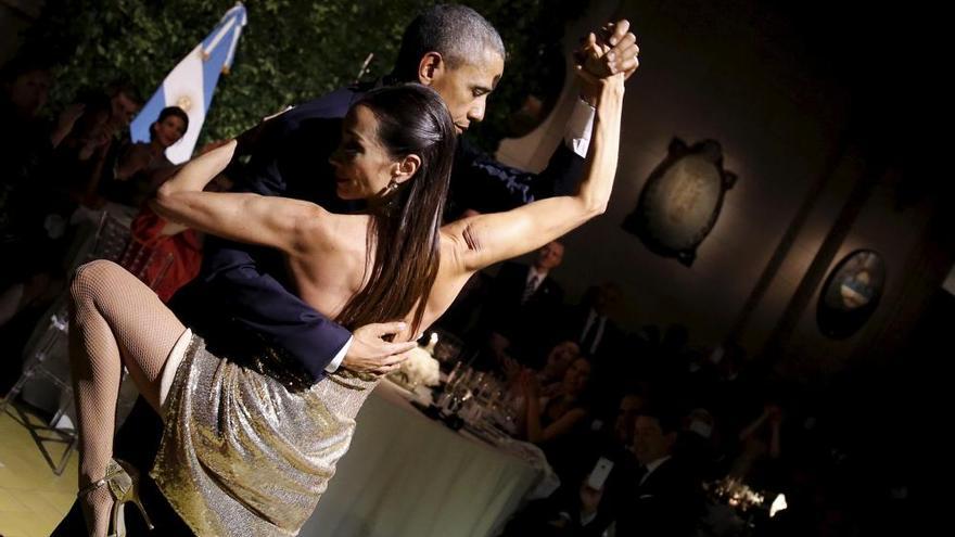 Obama se atreve con el tango