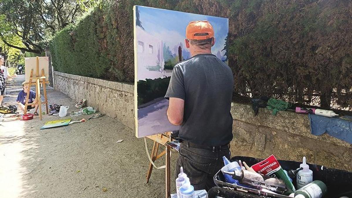 Certamen de pintura rápida de Torrelodones.
