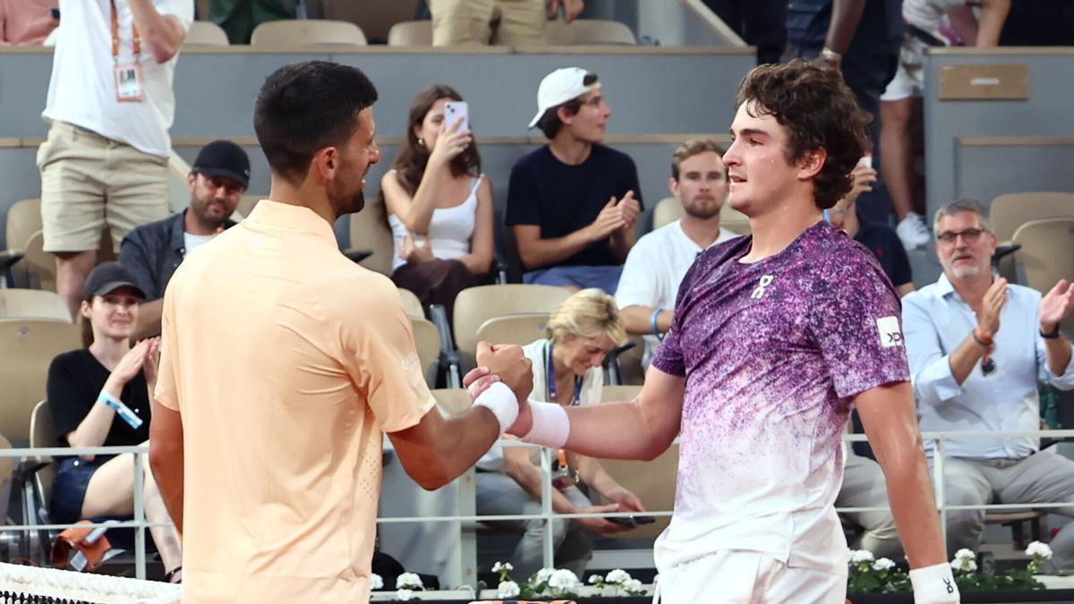 DJOKOVIC ROLAND GARROS | El serbio, eliminado en París ante el brasileño Fonseca