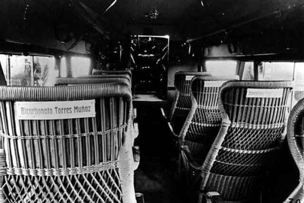 Interior de un Rohrbach Roland.