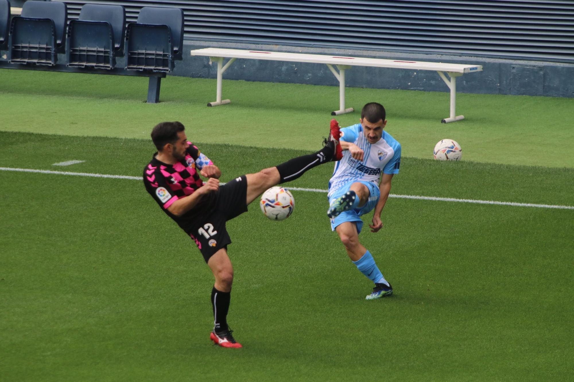 Las imágenes del Málaga CF - CE Sabadell de LaLiga Smartbank