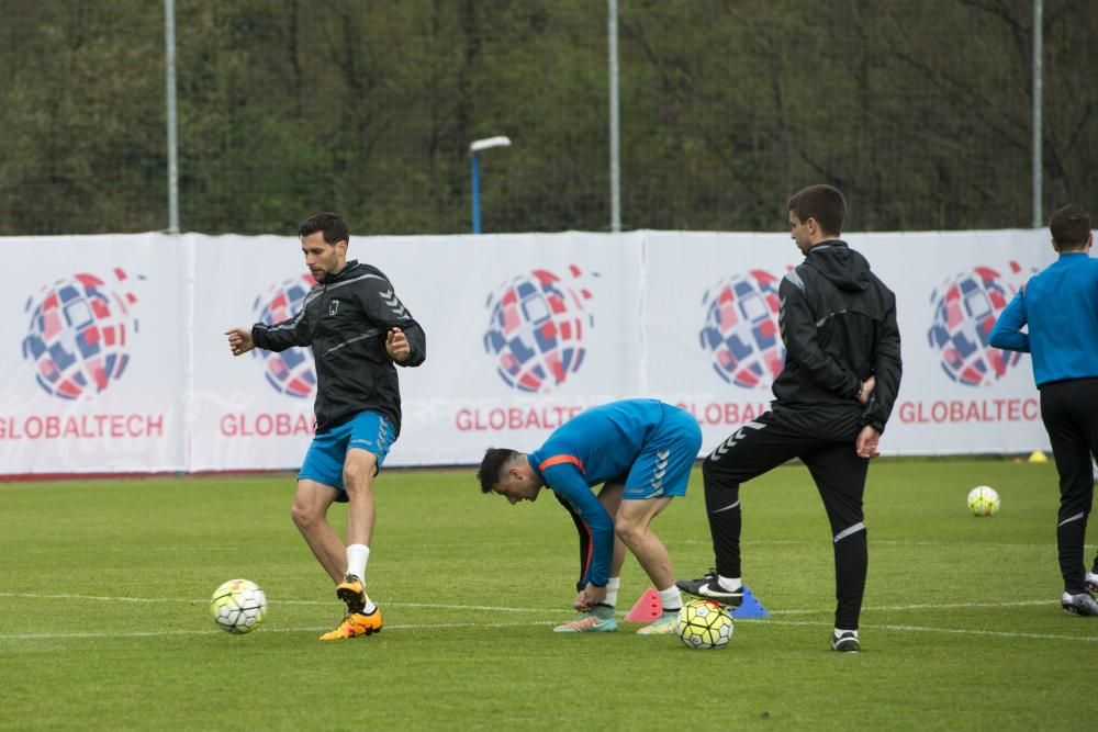 Entrenamiento del Real Oviedo