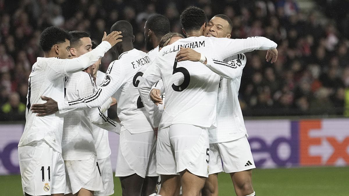 Resumen, goles y highlights del Brest 0-3 Real Madrid de la jornada 8 de la Champions League