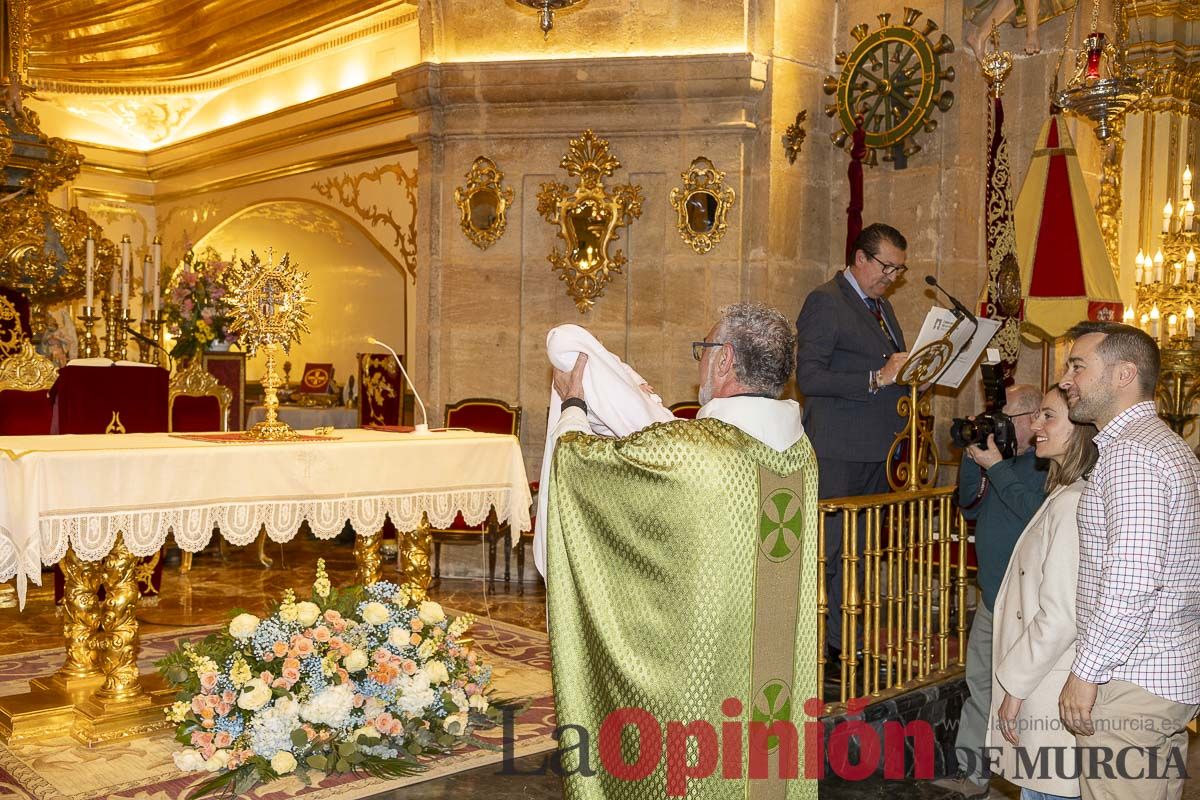 Presentación a la Vera Cruz de Caravaca de los niños nacidos en 2023