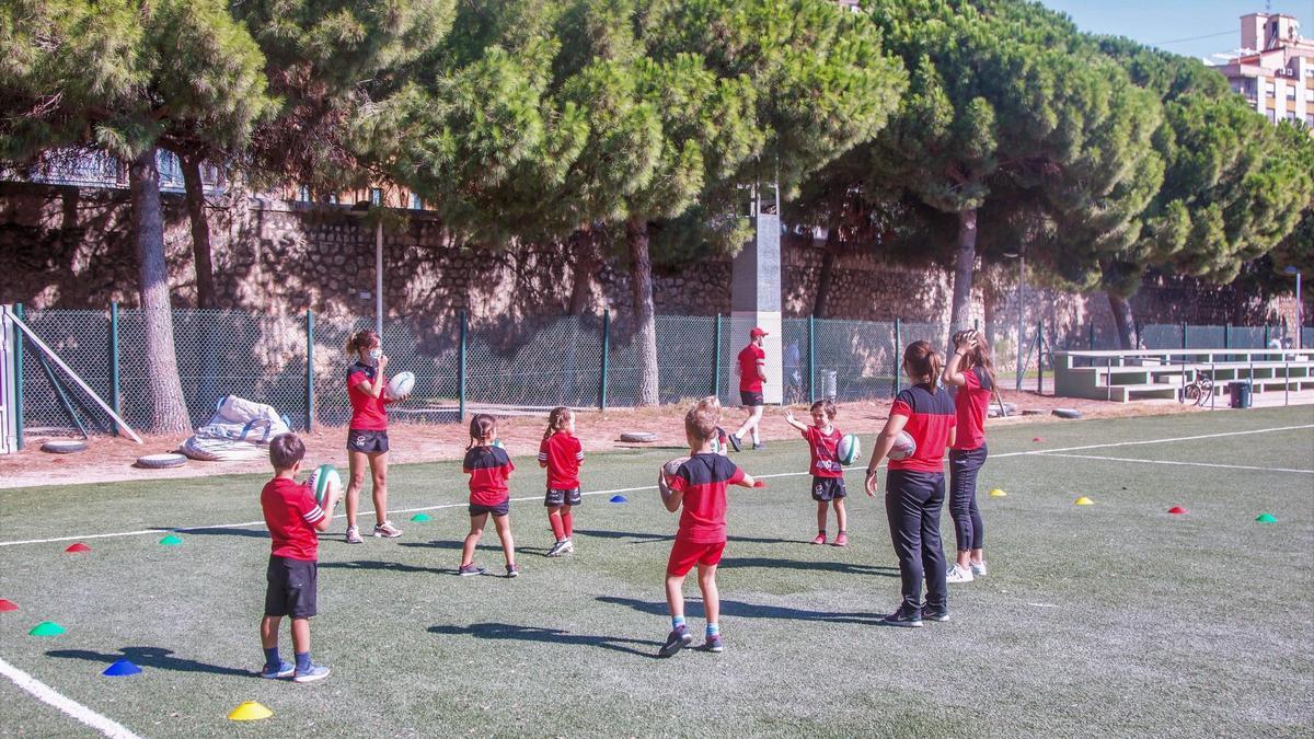 Cantera infantil de CAU Rugby València.
