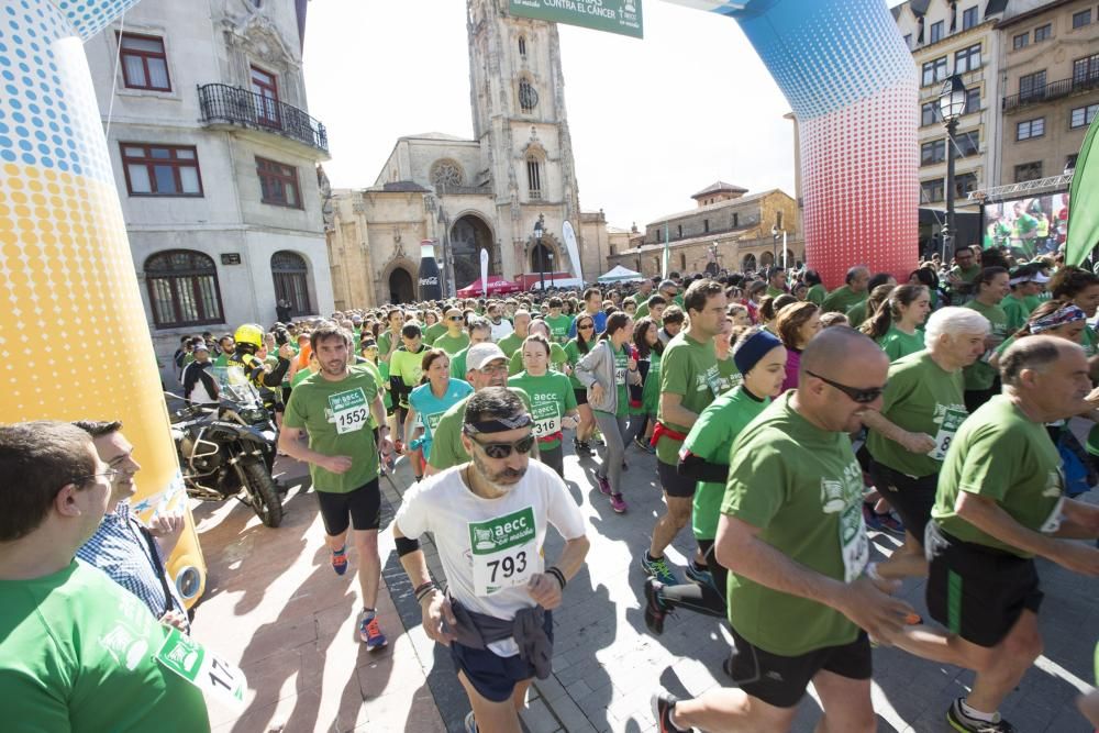 Carrera contra el cáncer en Oviedo