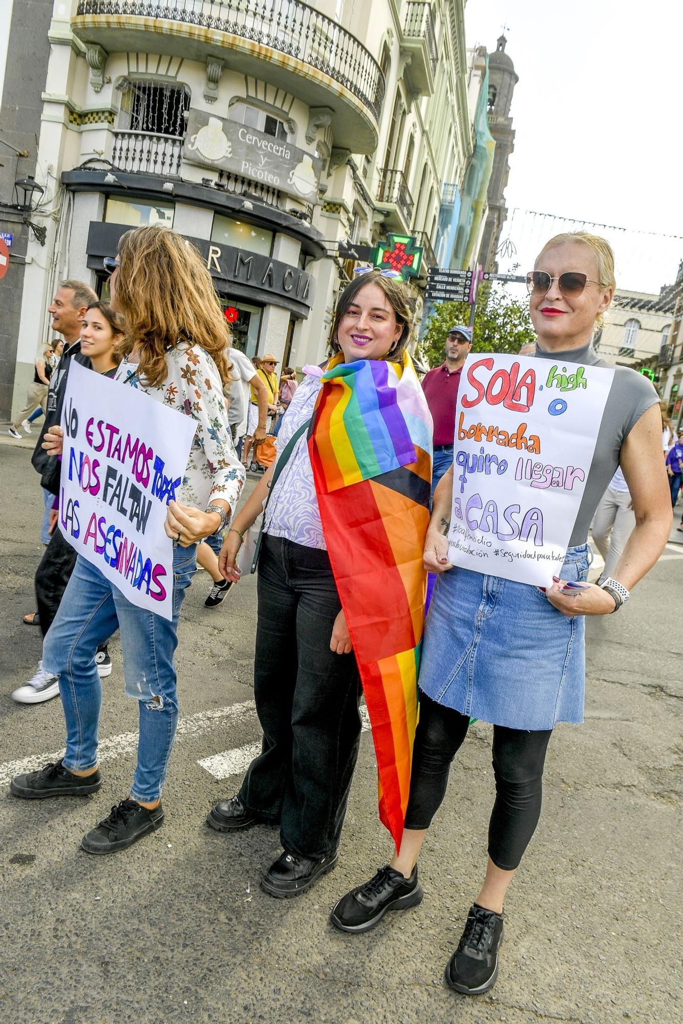 Manifestación del 25N contra la violencia machista