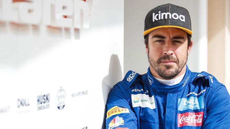 Fernando Alonso, en los tests con Mclaren