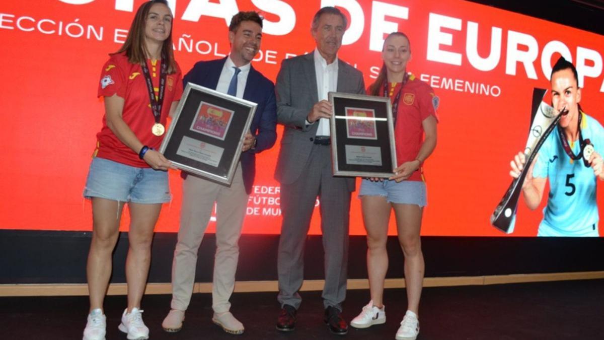 Homenaje a Mayte Mateo y Noelia Montoro  en la Federación  | PRENSA FFRM