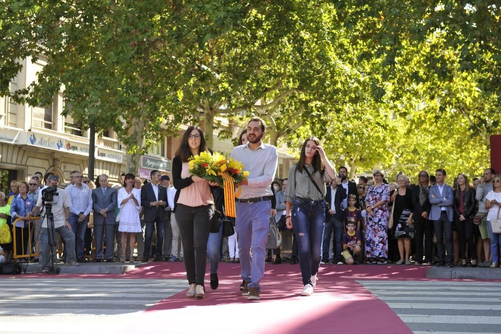 Ofrena de la Diada 2017 a Manresa