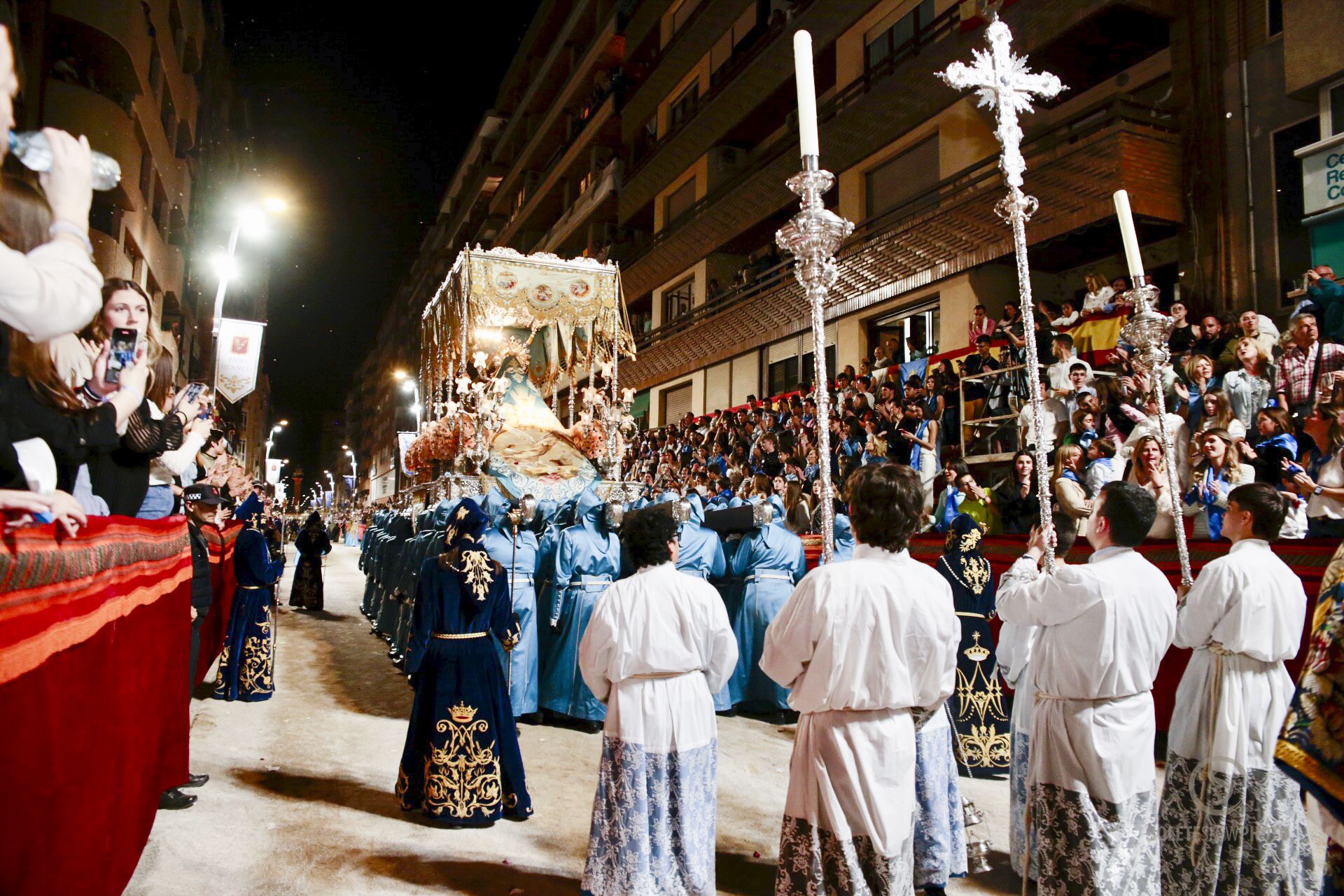 Procesión Viernes de Dolores en Lorca