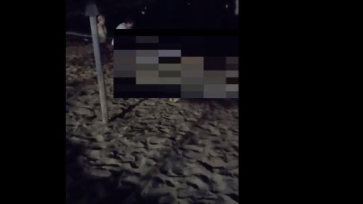 video sex am strand mallorca