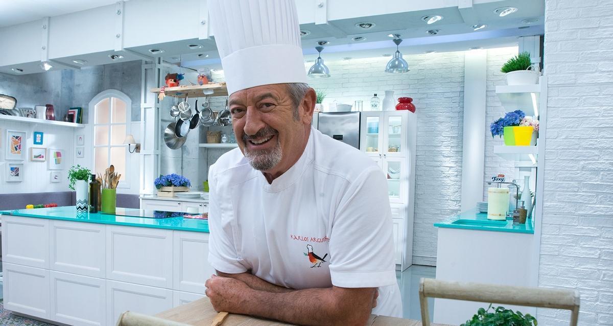 Archivo - Karlos Arguiñano fue galardonado con el Premio Nacional de Televisión de la última edición.