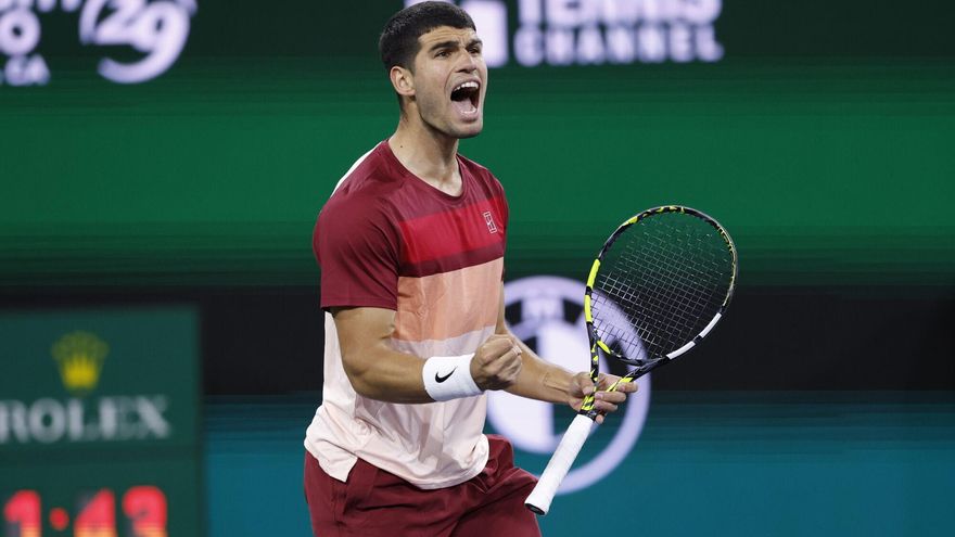 Carlos Alcaraz mantiene el tercer puesto de la ATP con 1.430 puntos de ventaja sobre Fritz